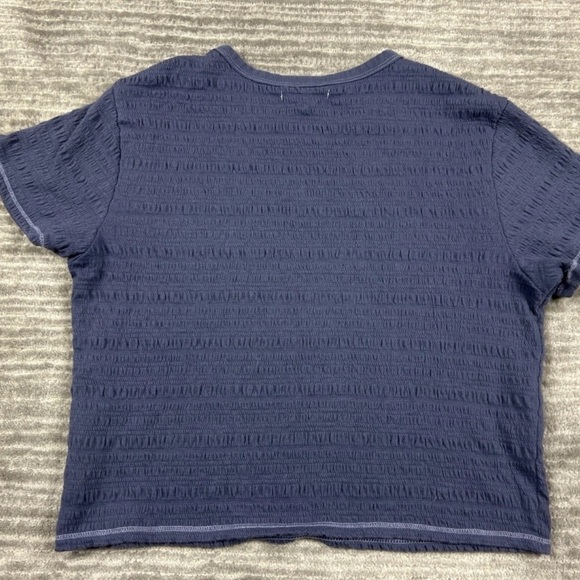 American Eagle Outfitters Navy Short Sleeve Tee - Picture 4 of 7